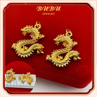 ทองคําแท้อิตาลี (18K) จี้มังกรทองคําแท้ 99.99% น้ําหนัก 2.2g