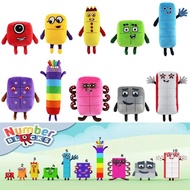 Kids Cartoon Numberblocks Plush Doll Baby Educational Stuffed Toys Number Blocks Children Toys