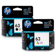 HP 63 - DeskJet 1110 1112 2100 2130 2131 2132 3600 3630 3632 OfficeJet 3830 4650 5220 ENVY 4520 4522