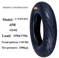 CST CM562/CM598 2.75-8/3.00-8/3.50-8 Tubeless Tire For PMA/Fiido Escooter