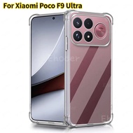Clear Silicone Soft Casing For Xiaomi Poco F9 Ultra F9Pro F9Ultra 4G 5G 2026 TPU Transparent Cover F