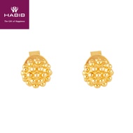 HABIB Vaela Gold Earring, 916 Gold