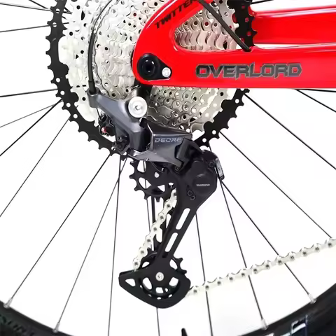 TWITTER OVERLORD M6100-12S Hydraulic disc brakes,AM-class T900full suspension,carbon fiber mountain 