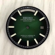 Watch Dial 31mm Green Luminous with 8285 Automatic Movement Calendar Modification Accessories Sun Pa