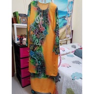 [Preloved] Baju Kurung Batik Inspired