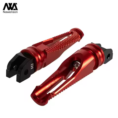 Rider Footpegs Aluminum Rear Passenger Footrest Pedals for Ducati Panigale 899/959/1199/1299/V2 for 