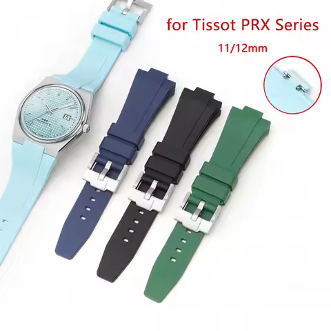 Silicone Strap For Tissot PRX 35MM/40MM Series Men Women Casual Fashion Replacement Rubber Strap + Q