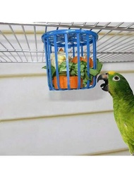 1入組鳥類用品 鸚鵡水果和蔬菜籃、鳥類水果叉，以及鳥類水果和蔬菜掛籃