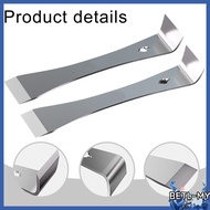 【2026HOT】2PC Stainless Steel Pry Bar Scraper Tool set Flat Pry Nail Puller Carpentry Tool