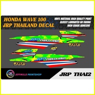 ♞Honda Wave 100 Jrp Thailand Sticker Decal