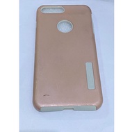 casing hard case hardshell hardcase kesing hp iphone samsung xiaomi - iphone 7+ pink casing + bubble