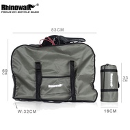 Rhinowalk 14"-16"-20" Folding Bike Carrying Bag Folding Bicycle Storage Bag Portable Shoulder Bag Folding Bicycle Accessories outdoor sport For Brompton and 3Sixty