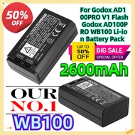 For Godox AD100PRO V1 Flash Godox AD100PRO WB100 Li-ion Battery Pack