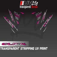 ♞,♘TRANSPARENT DECAL CLICK 125 V2 AEROX  DESIGN DECALS
