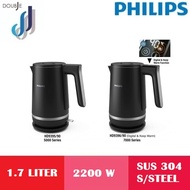 Philips 1.7 Liter Double Walled Stainless steel Electric Kettle Water Kettle Jug Kettle cool touch HD9395/90 HD9396/90