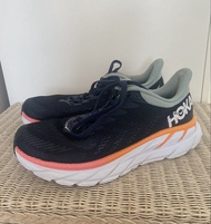 Hoka Clifton 7 Navy Orange Running Shoes