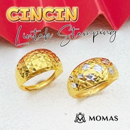 Cincin Lintah Stamping Emas 916 Tulen Cincin Emas 916 Bajet Emas 916 Original Cincin Stamping Emas 9