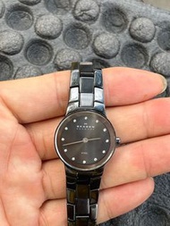 SKAGEN 電子 女裝 手錶 （冇電，不知好壞，請自行維修）