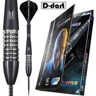 TARGET STEEL TIP DARTS - 26G POWER 9FIVE GEN4 (Phil Taylor) 95% TUNGSTEN DART SET
