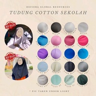 Tudung COTTON Sekolah Defiera