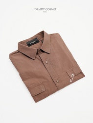 DANDY COSMO | [2สี] เสื้อเชิร์ต Pin Point Over Shirt