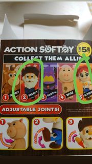 Toy Story Action Softoy 盲盒