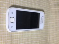 二手 故障 SAMSUNG GALAXY Gio S5660 白色