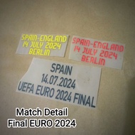 (MATCH DETAIL) FINAL EURO 2024