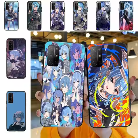 Hololive Hoshimachi Suisei Phone Case For Huawei Honor 10 Lite 9 20 7A 9X 30 50 60 70 Pro Plus Soft 