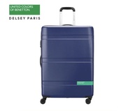 Delsey Paris x Benetton 76cm硬殼行李箱喼 TSA海關鎖有保養30′′ Luxury Luggage Samsonite American Tourister Tumi Ri