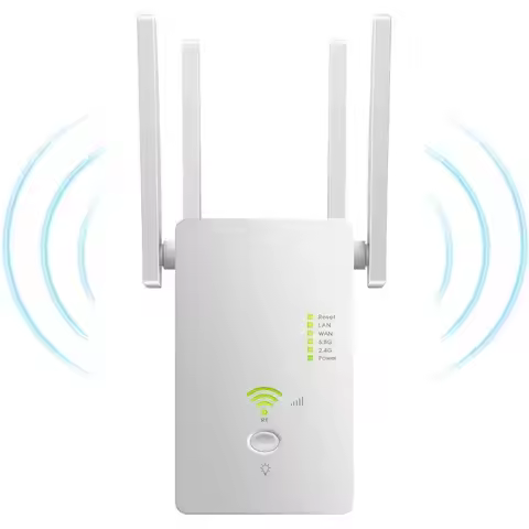 AED7-Wifi Booster 1200M Wifi Repeater 5Ghz Wireless Router 2.4Ghz Access Point Long Signal Amplifier