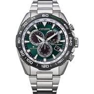 JDM WATCH★Citizen Collection Series Stainless Steel Solar Wave Sports Men's Watch CB5034-91W