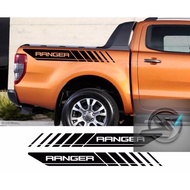 S787 Ford Ranger Car Body Trunk Side Vinyl Decal Sticker