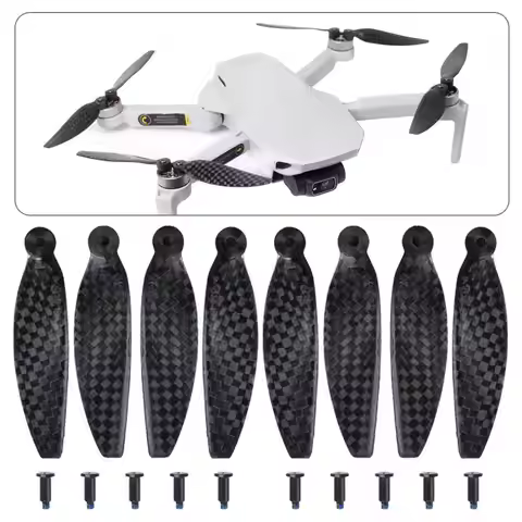 For DJI Mini 2 Propellers 4726F Carbon Fiber Lightweight Low Noise Prop Drone Accessories For DJI Mi