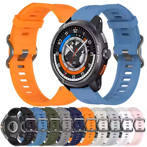 22mm Silicone Strap For HAYLOU Solar Ultra Band For Haylou Watch 2Pro RS5 S8 S6 R8 4 4S/Solar 5/Sola
