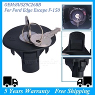 For Ford Focus Edge Kuga Fiesta Fusion Mustang Explorer Raptor Lincoln Mercury Lock Fuel Tank Cap & 