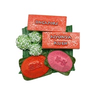 ACE 3D Polyresin Fridge Magnet (Nyonya Kueh)