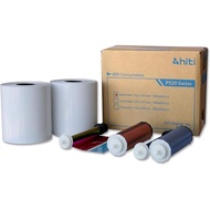 HiTi 4x6 Media for Hiti P525L and P520L Printers. Paper and Ribbon kit (Total of 1000 Prints Size 4x