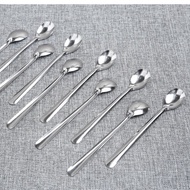 Set of 10 stainless steel coffee spoons (10 Stainless Steel Coffee Spoons) C20
