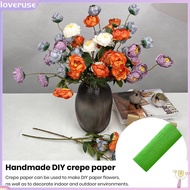 /LO/ Thickened Crepe Paper Vibrant Crepe Paper for Diy Crafts Fade-resistant Flowers Decorations Southeast Asian Favorite