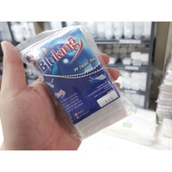 CLEAR PP PLASTIC CLIP 5X9CM - CONTENTS 10 PACKS - 5 X 9 CM - 50 MICRON