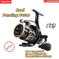Spinning Fishing Reel HE500-7000 Fishing Reel Fishing Reel Spool Metal Aluminum Fishing Reel