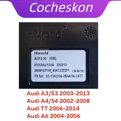 Car 16pin Wiring Harness Adapter Canbus Box Decoder For Audi A3 S3 A4 S4 TT A6 Android Radio Power C