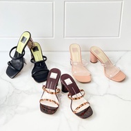 Zara GLASS WEDGES HEELS [ORIGINAL]