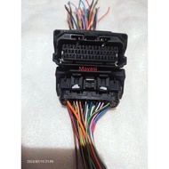⭐ ▧  Socket ecu ecm Yamaha aerox 155 ABS smartkey 2017-2019 ecu Code B63-H594A-11 48 pin model.