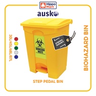 Biohazard Dustbin | Step Pedal Bin | Multiple Size | Trash Bin | Medical Bin | Waste Bin