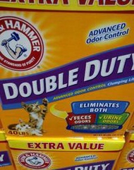 【中華商場】COSTCO好市多鐵鎚牌 ARM &amp; HAMMER 加強除臭貓砂 18kg/40磅永和免費配送