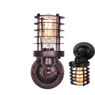 Simple American loft Country Industrial Style Retro Indoor Wall Lamp Creative Single Head Iron Wall 
