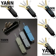 YANN Key Organizer, Metal Holds 2-6 Keys Keys Fob with Clip,  with Screwdriver Multi-function Modern