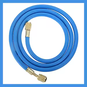 R410A Refrigerant Refill Tube R410A 60" SAE Countersink 1/4" SAE Charging Tube with 800PSI Working P